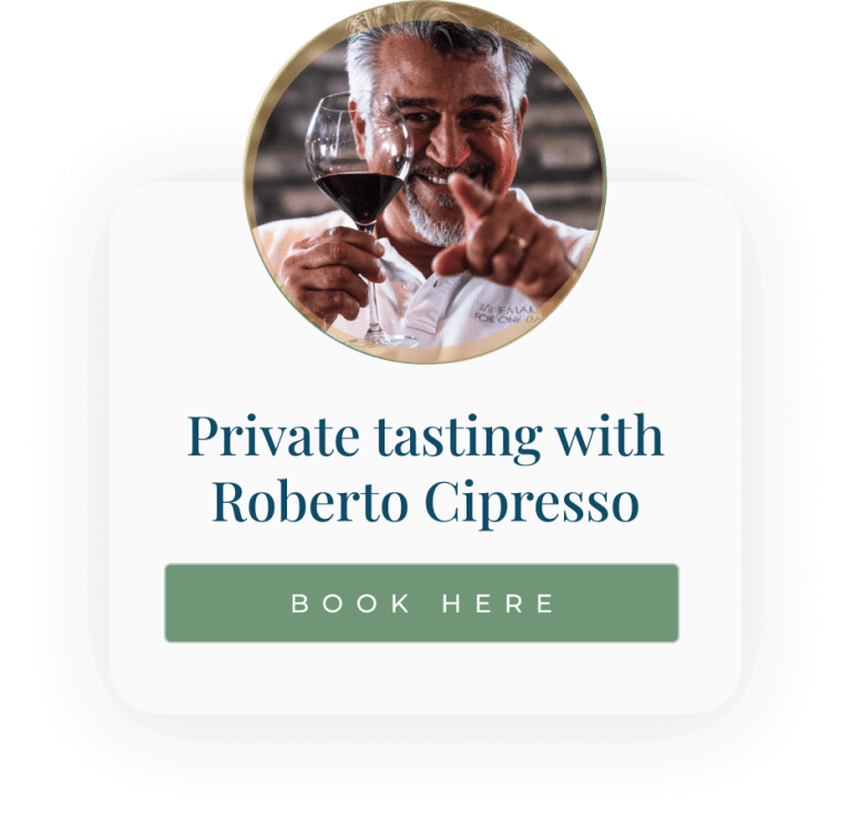 Private tasting with Roberto Cipresso